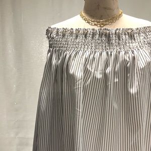 Aqua off the shoulder top